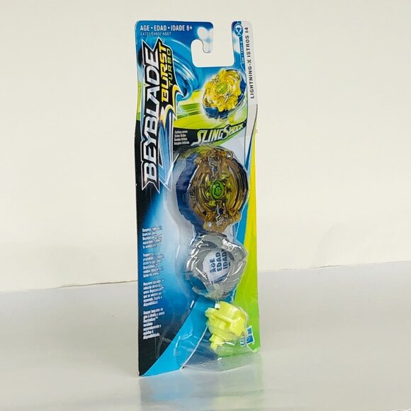 Beyblade Burst Turbo Slingshock Single Top Lightning-X Istros I4 New Sealed - Picture 9 of 14
